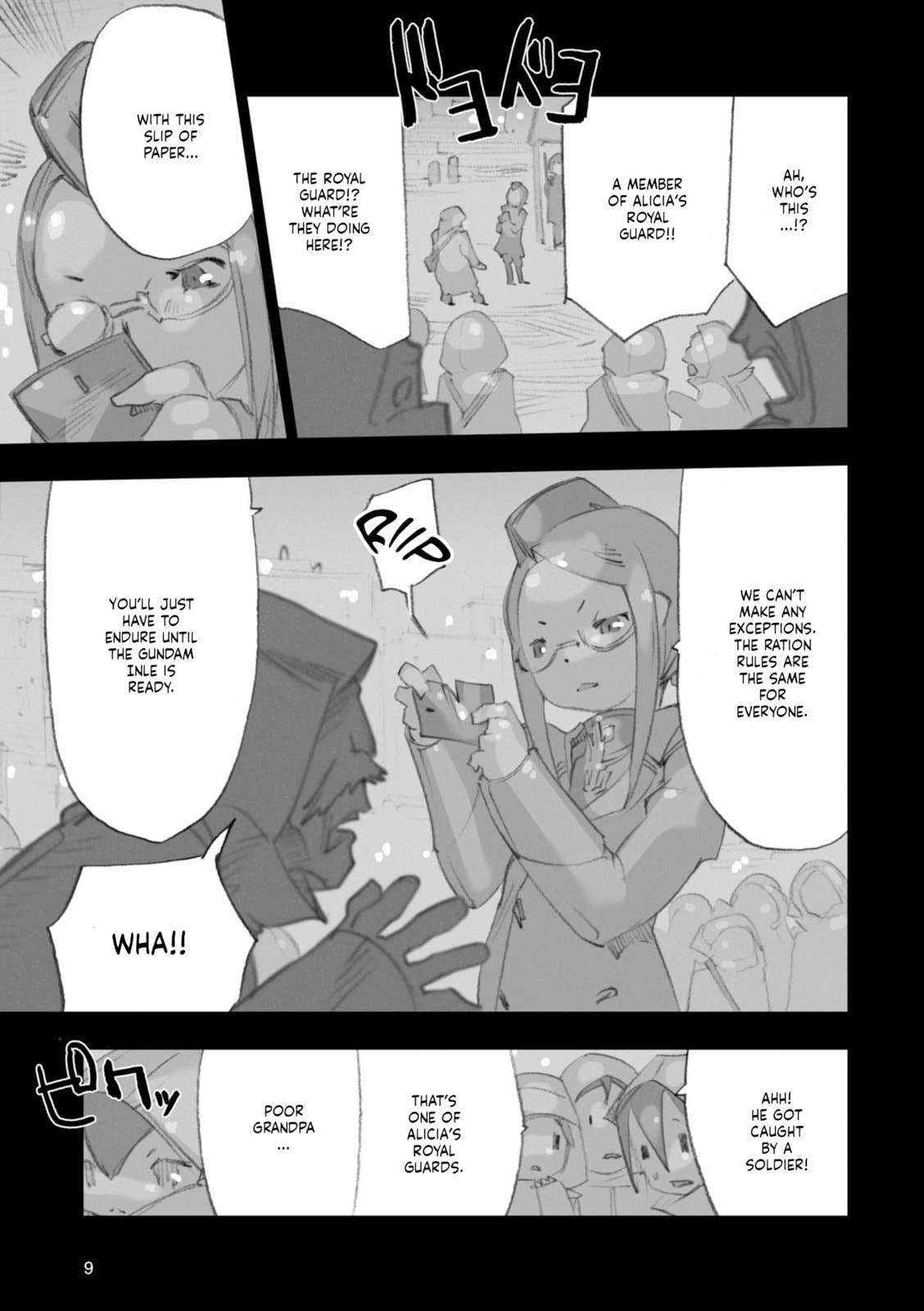 A.O.Z Re-Boot Gundam Inle - Kuro Usagi no Mita Yume Chapter 8 page 11 - 