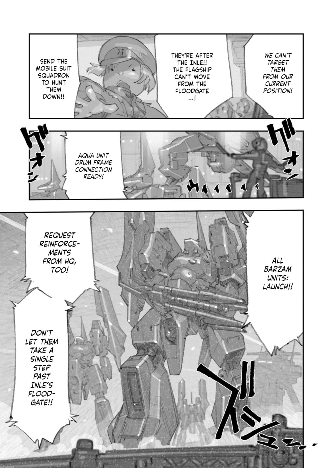 A.O.Z Re-Boot Gundam Inle - Kuro Usagi no Mita Yume Chapter 8 page 101 - 