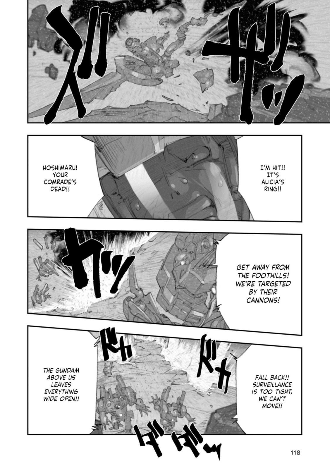 A.O.Z Re-Boot Gundam Inle - Kuro Usagi no Mita Yume Chapter 8 page 106 - 