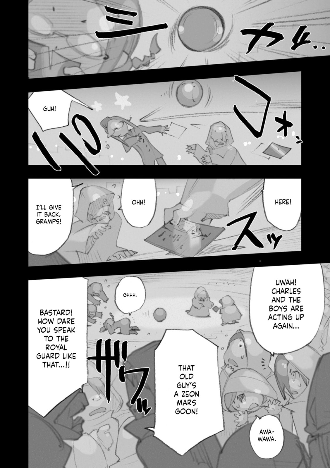 A.O.Z Re-Boot Gundam Inle - Kuro Usagi no Mita Yume Chapter 8 page 12 - 