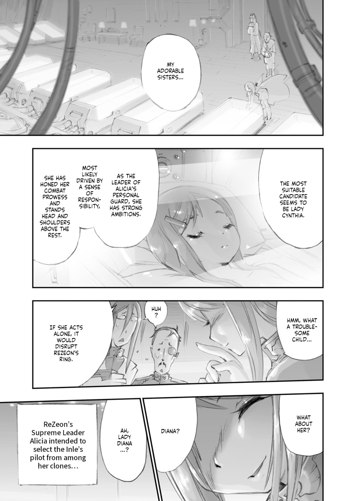 A.O.Z Re-Boot Gundam Inle - Kuro Usagi no Mita Yume Chapter 8 page 116 - 