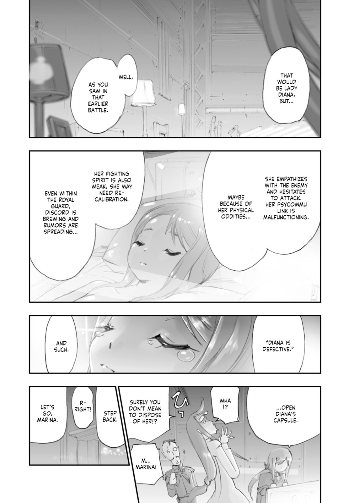 A.O.Z Re-Boot Gundam Inle - Kuro Usagi no Mita Yume Chapter 8 page 117 - 
