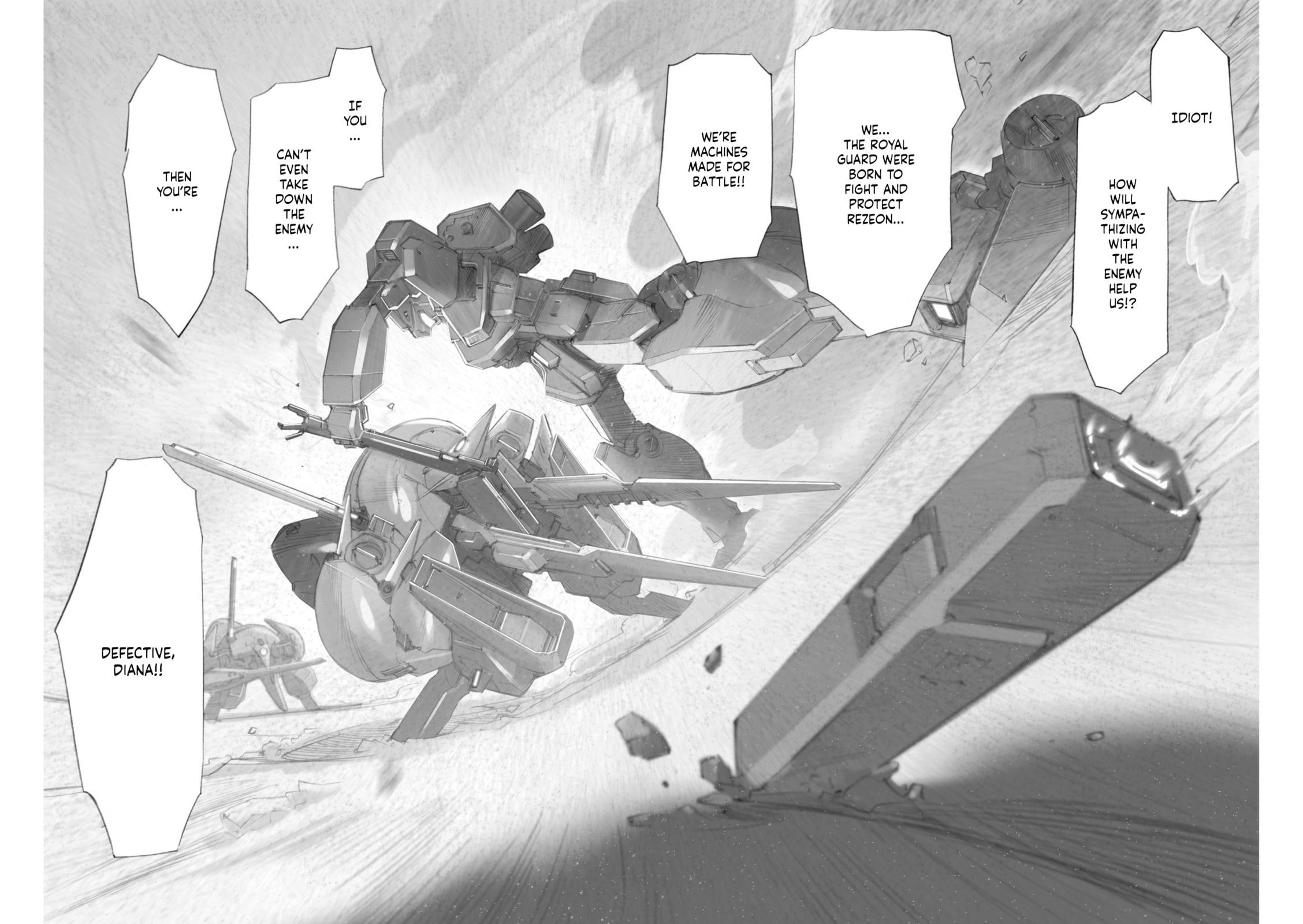 A.O.Z Re-Boot Gundam Inle - Kuro Usagi no Mita Yume Chapter 8 page 121 - 