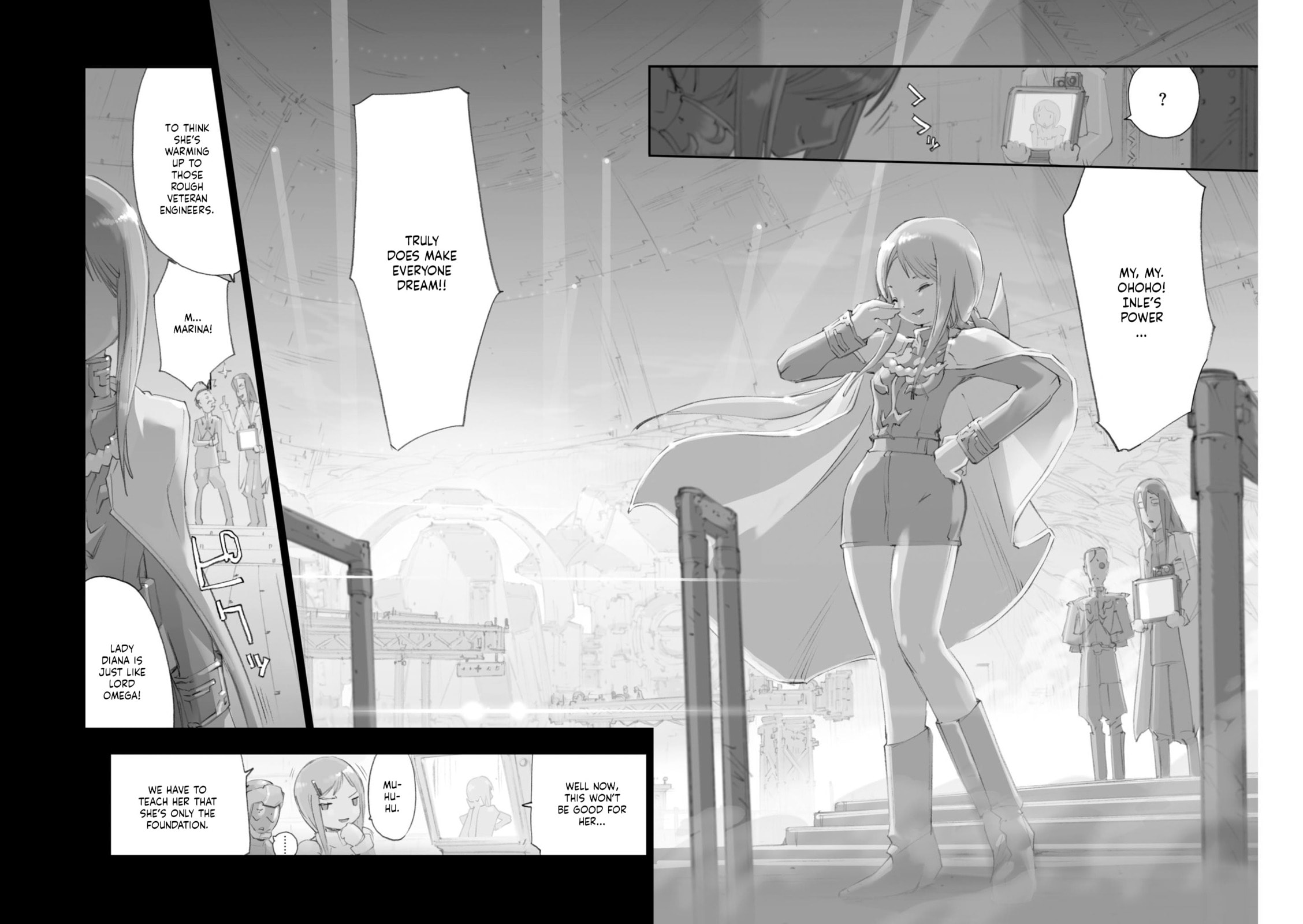 A.O.Z Re-Boot Gundam Inle - Kuro Usagi no Mita Yume Chapter 8 page 129 - 