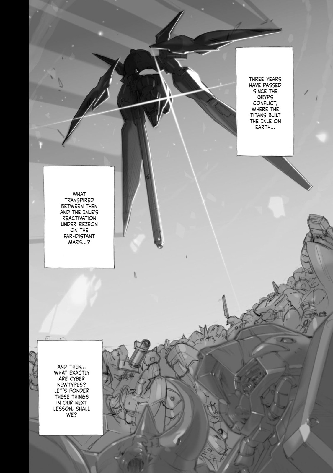 A.O.Z Re-Boot Gundam Inle - Kuro Usagi no Mita Yume Chapter 8 page 130 - 