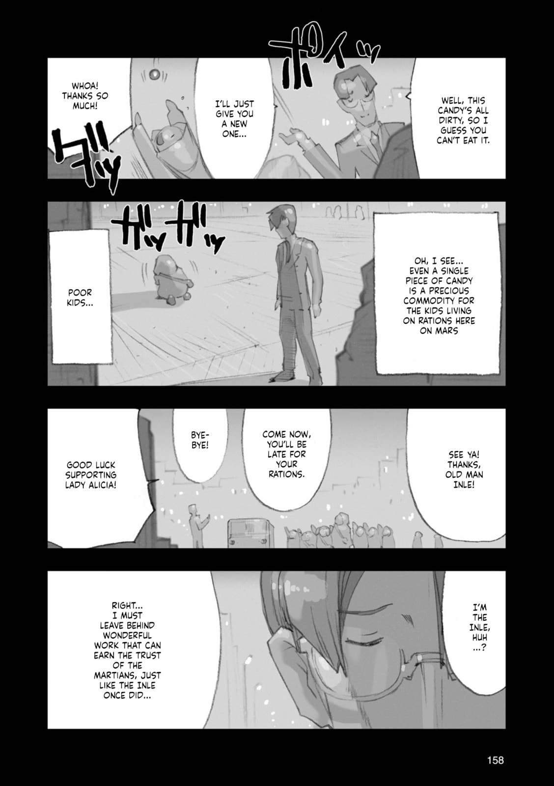 A.O.Z Re-Boot Gundam Inle - Kuro Usagi no Mita Yume Chapter 8 page 139 - 