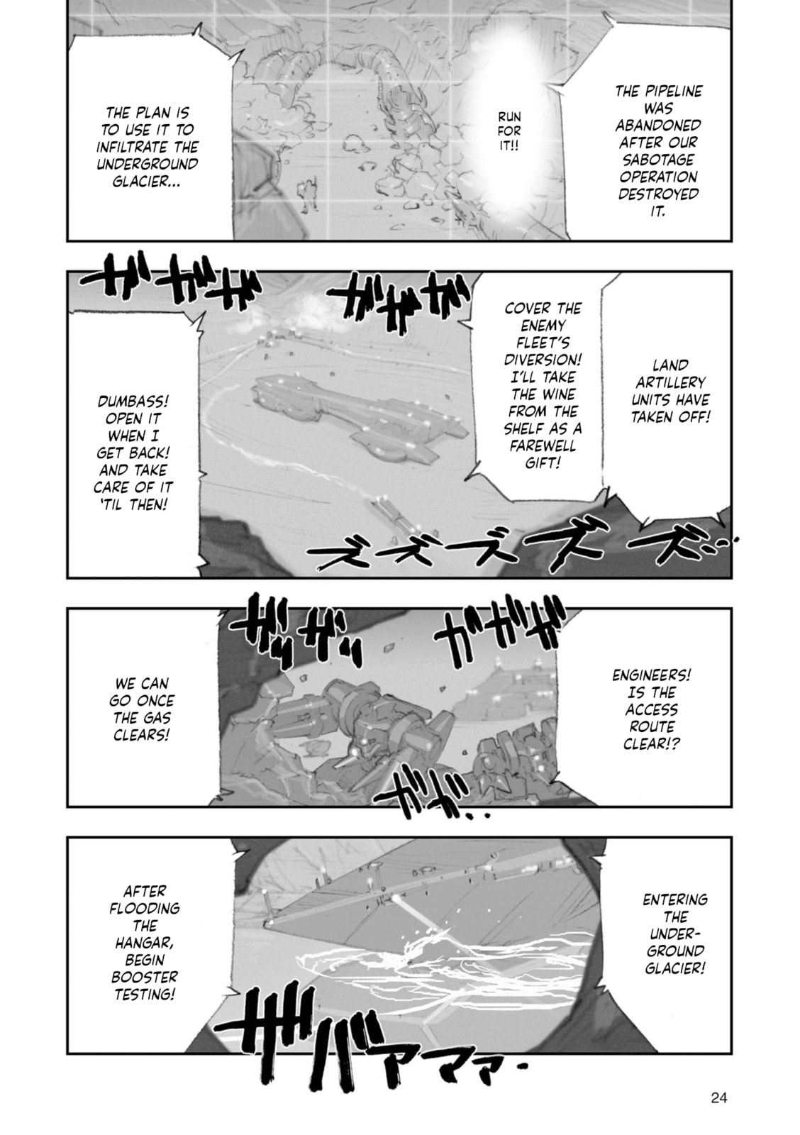 A.O.Z Re-Boot Gundam Inle - Kuro Usagi no Mita Yume Chapter 8 page 23 - 
