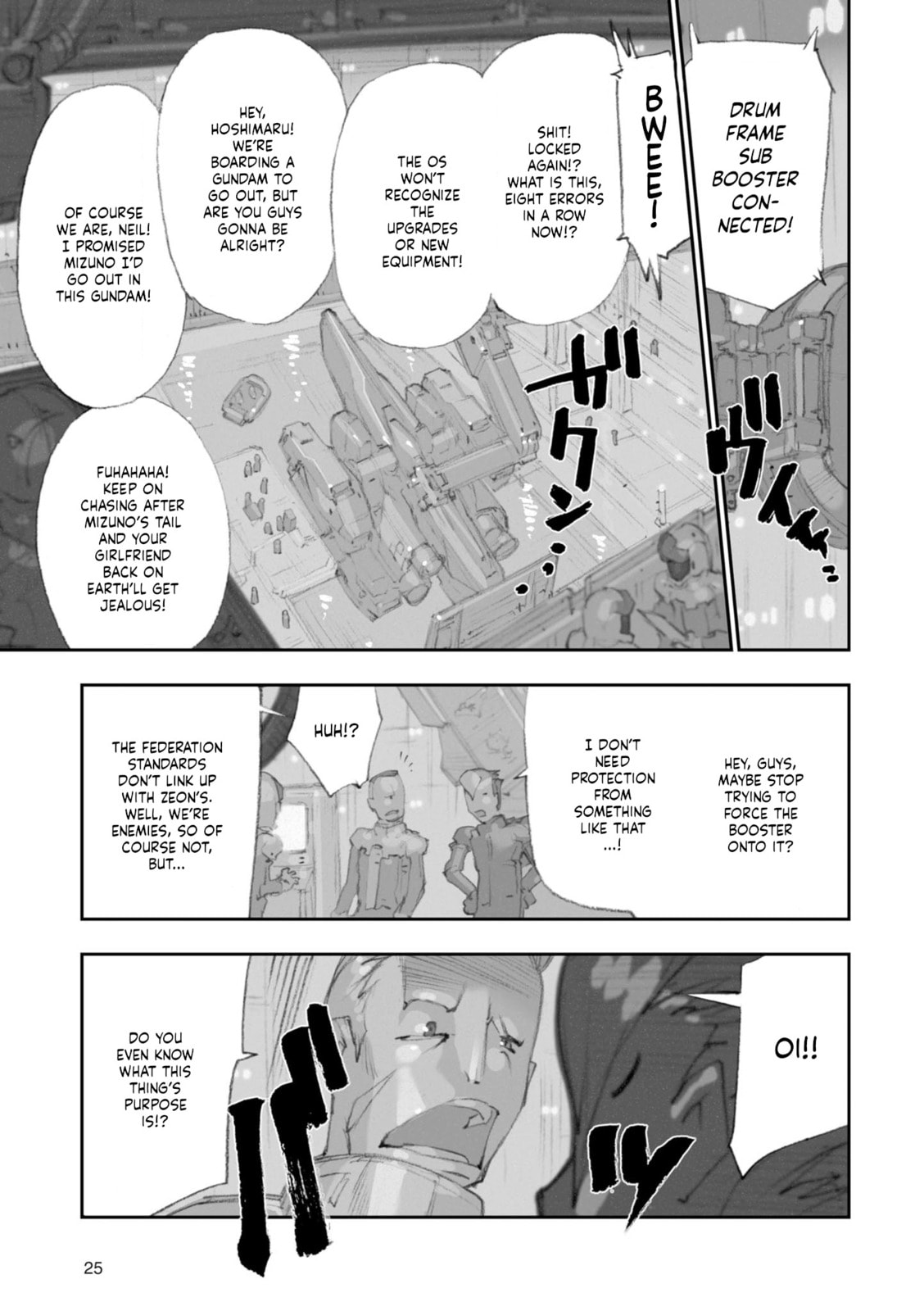 A.O.Z Re-Boot Gundam Inle - Kuro Usagi no Mita Yume Chapter 8 page 24 - 