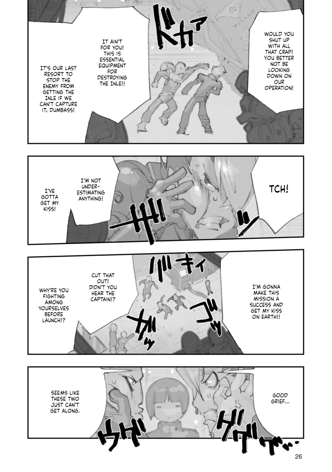 A.O.Z Re-Boot Gundam Inle - Kuro Usagi no Mita Yume Chapter 8 page 25 - 