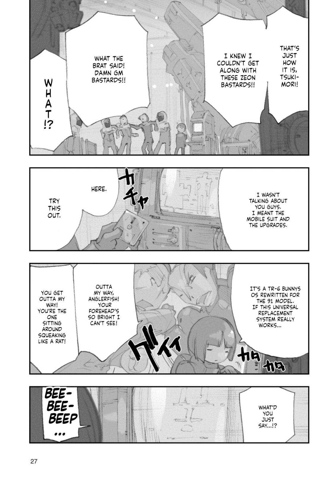 A.O.Z Re-Boot Gundam Inle - Kuro Usagi no Mita Yume Chapter 8 page 26 - 
