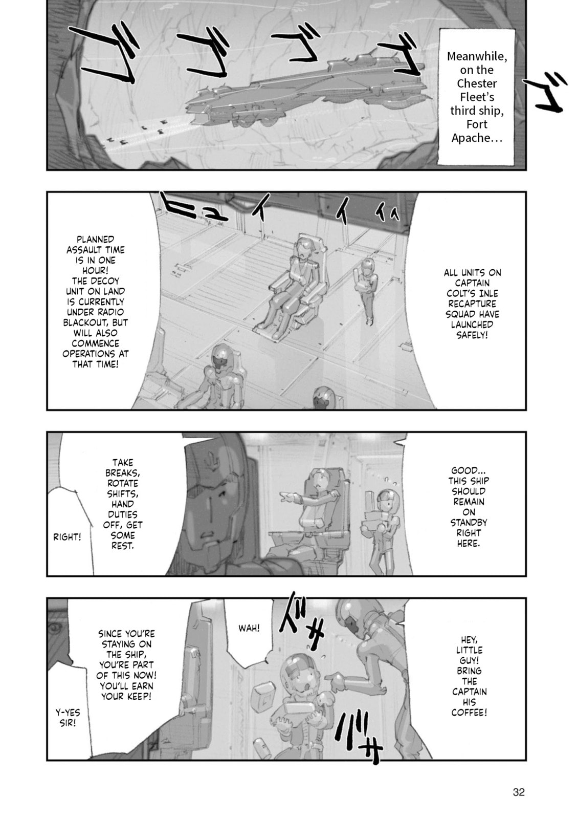 A.O.Z Re-Boot Gundam Inle - Kuro Usagi no Mita Yume Chapter 8 page 29 - 