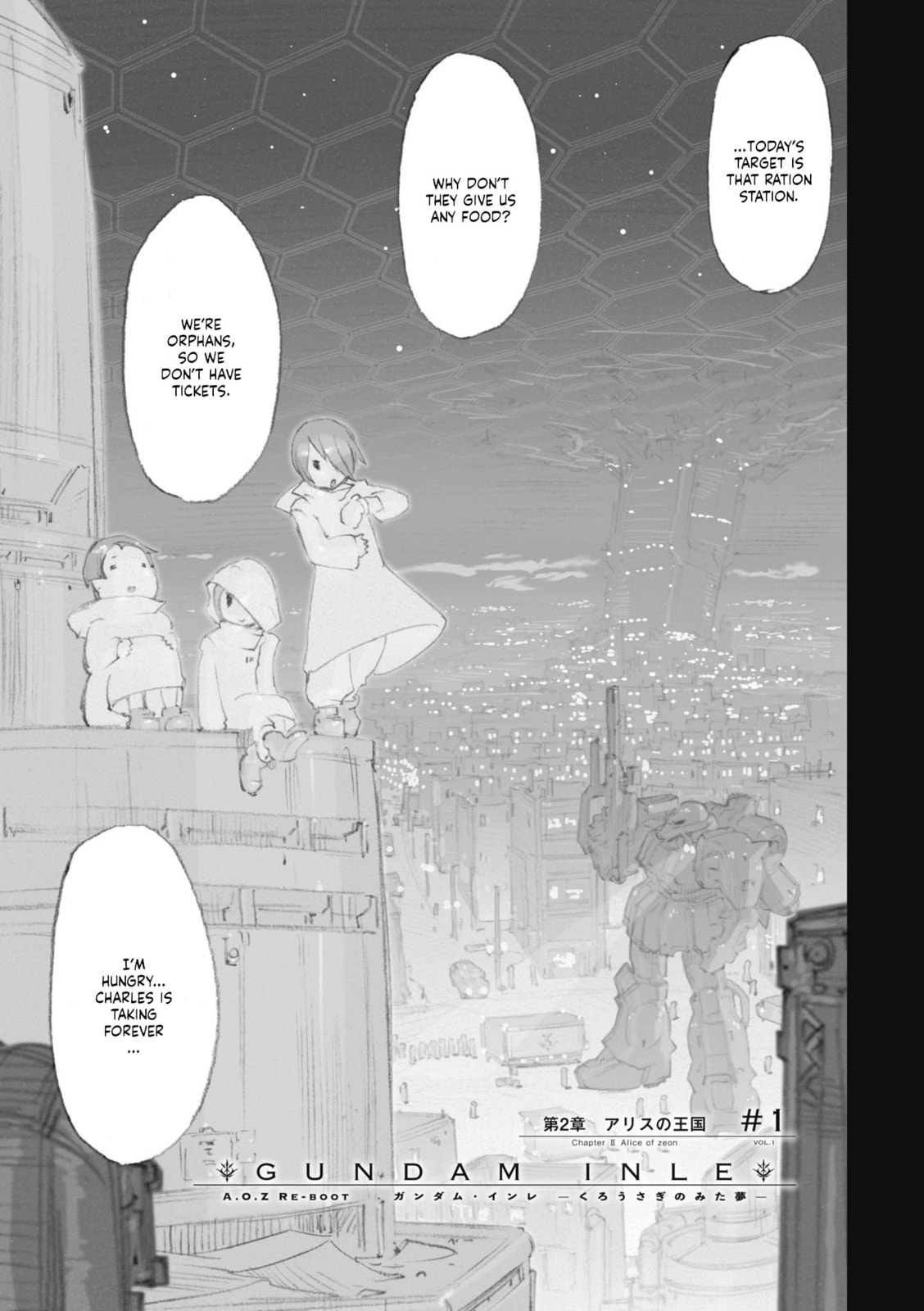 A.O.Z Re-Boot Gundam Inle - Kuro Usagi no Mita Yume Chapter 8 page 4 - 