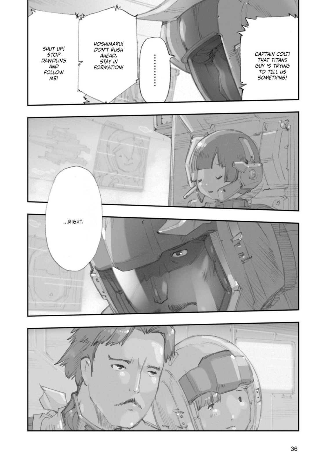 A.O.Z Re-Boot Gundam Inle - Kuro Usagi no Mita Yume Chapter 8 page 32 - 
