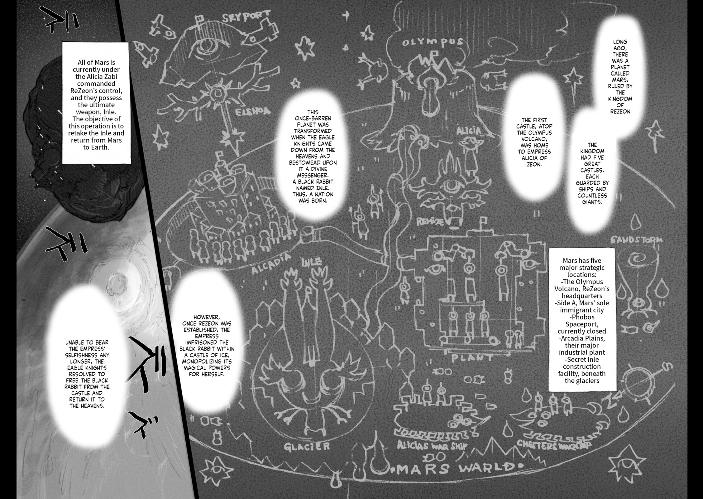 A.O.Z Re-Boot Gundam Inle - Kuro Usagi no Mita Yume Chapter 8 page 34 - 