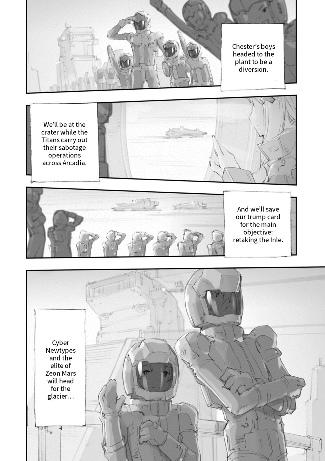 A.O.Z Re-Boot Gundam Inle - Kuro Usagi no Mita Yume Chapter 8 page 40 - 