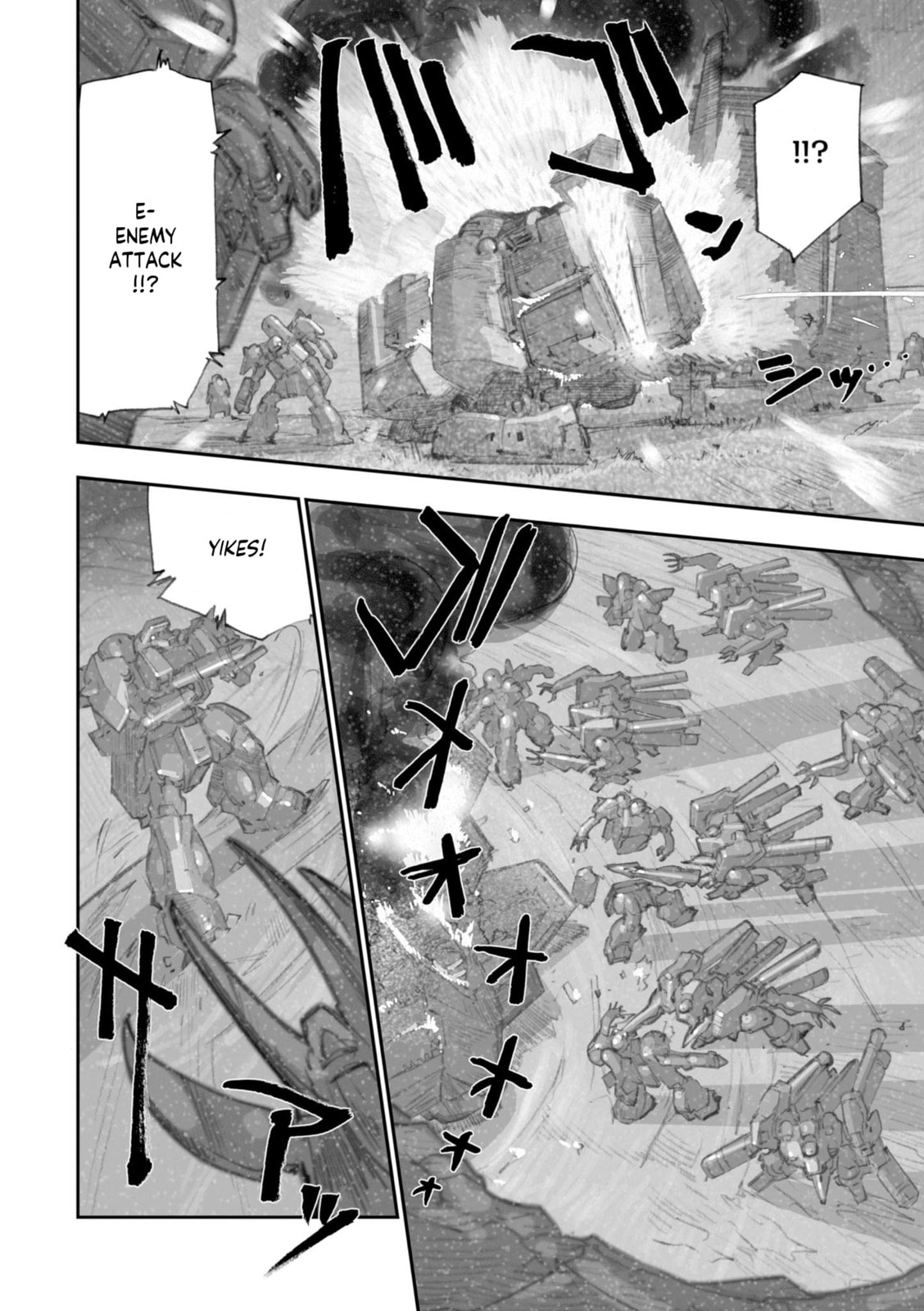 A.O.Z Re-Boot Gundam Inle - Kuro Usagi no Mita Yume Chapter 8 page 57 - 