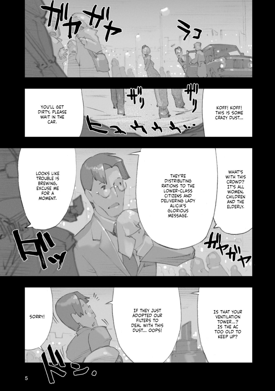 A.O.Z Re-Boot Gundam Inle - Kuro Usagi no Mita Yume Chapter 8 page 8 - 