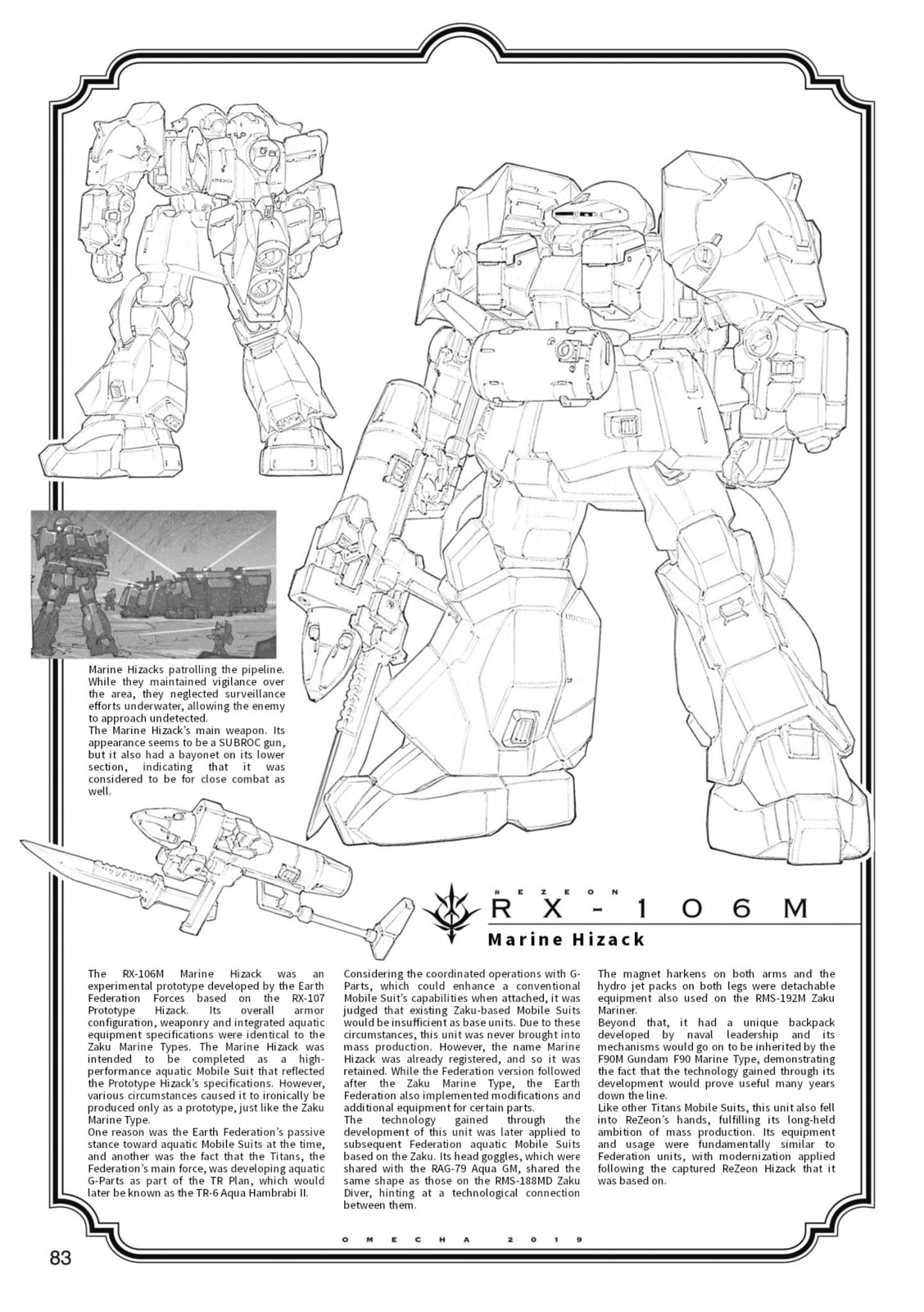 A.O.Z Re-Boot Gundam Inle - Kuro Usagi no Mita Yume Chapter 8 page 74 - 