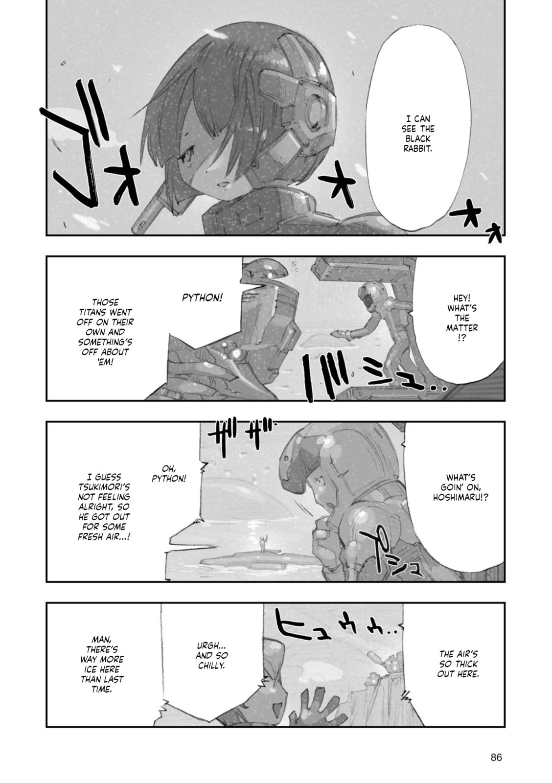 A.O.Z Re-Boot Gundam Inle - Kuro Usagi no Mita Yume Chapter 8 page 77 - 