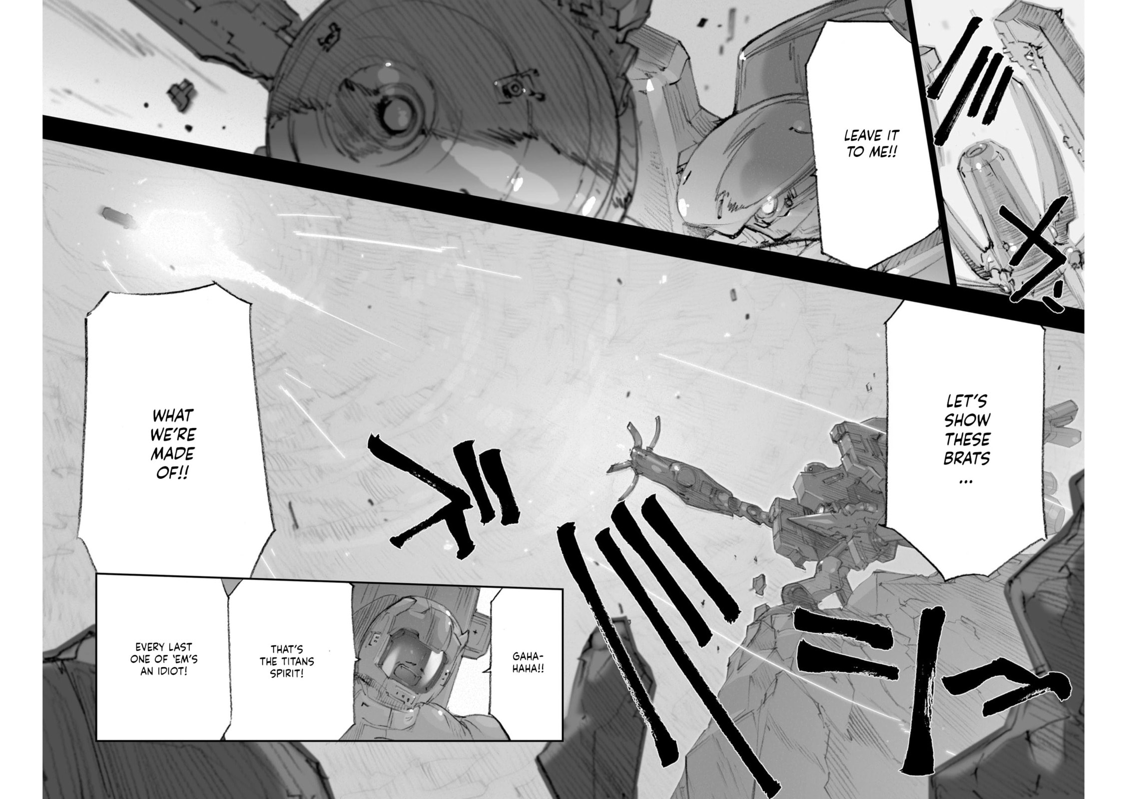 A.O.Z Re-Boot Gundam Inle - Kuro Usagi no Mita Yume Chapter 8 page 85 - 