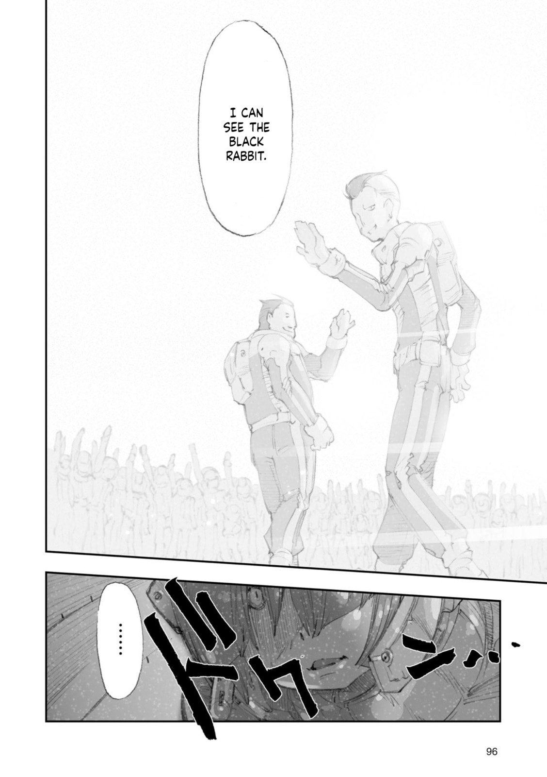 A.O.Z Re-Boot Gundam Inle - Kuro Usagi no Mita Yume Chapter 8 page 86 - 