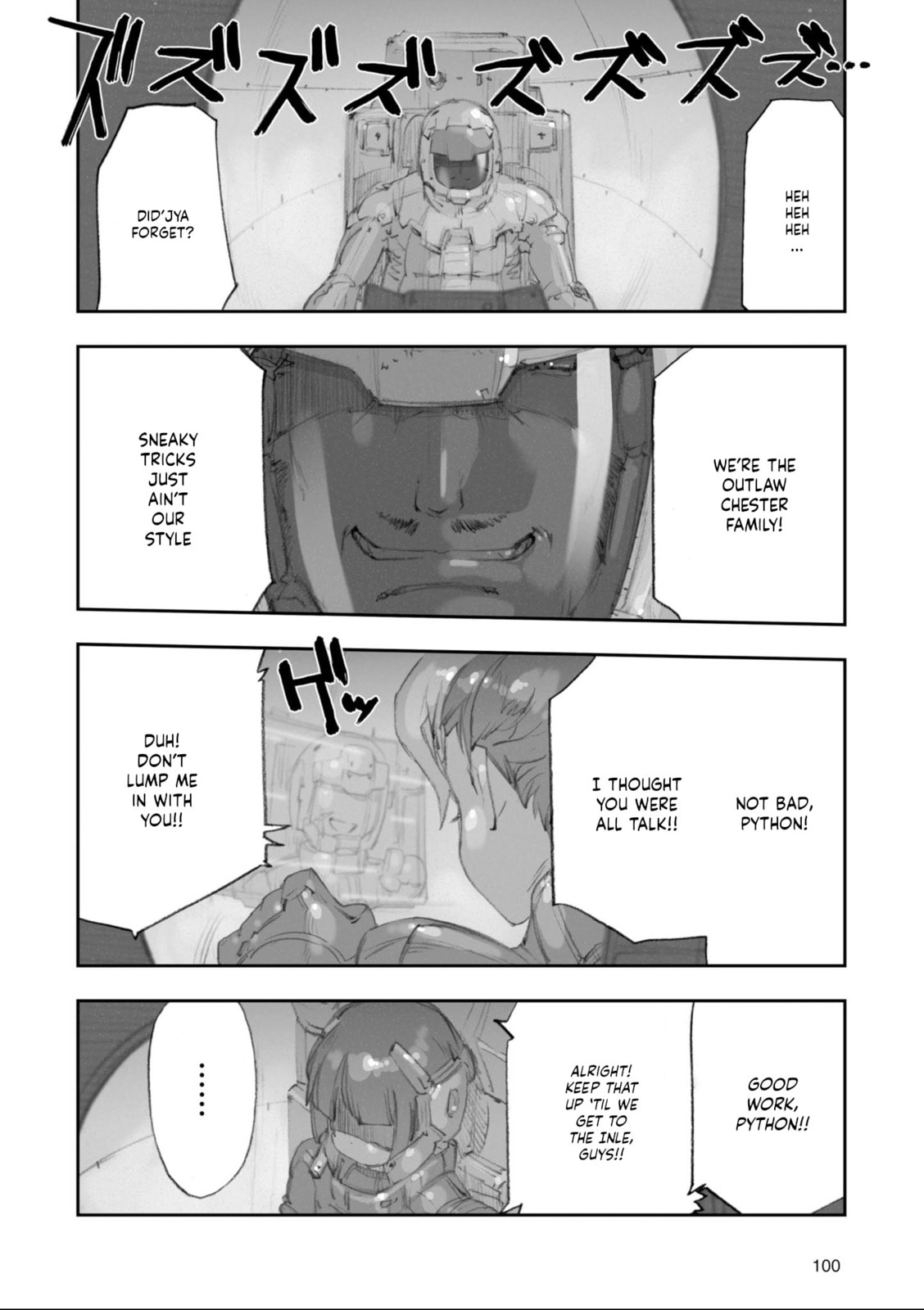 A.O.Z Re-Boot Gundam Inle - Kuro Usagi no Mita Yume Chapter 8 page 90 - 