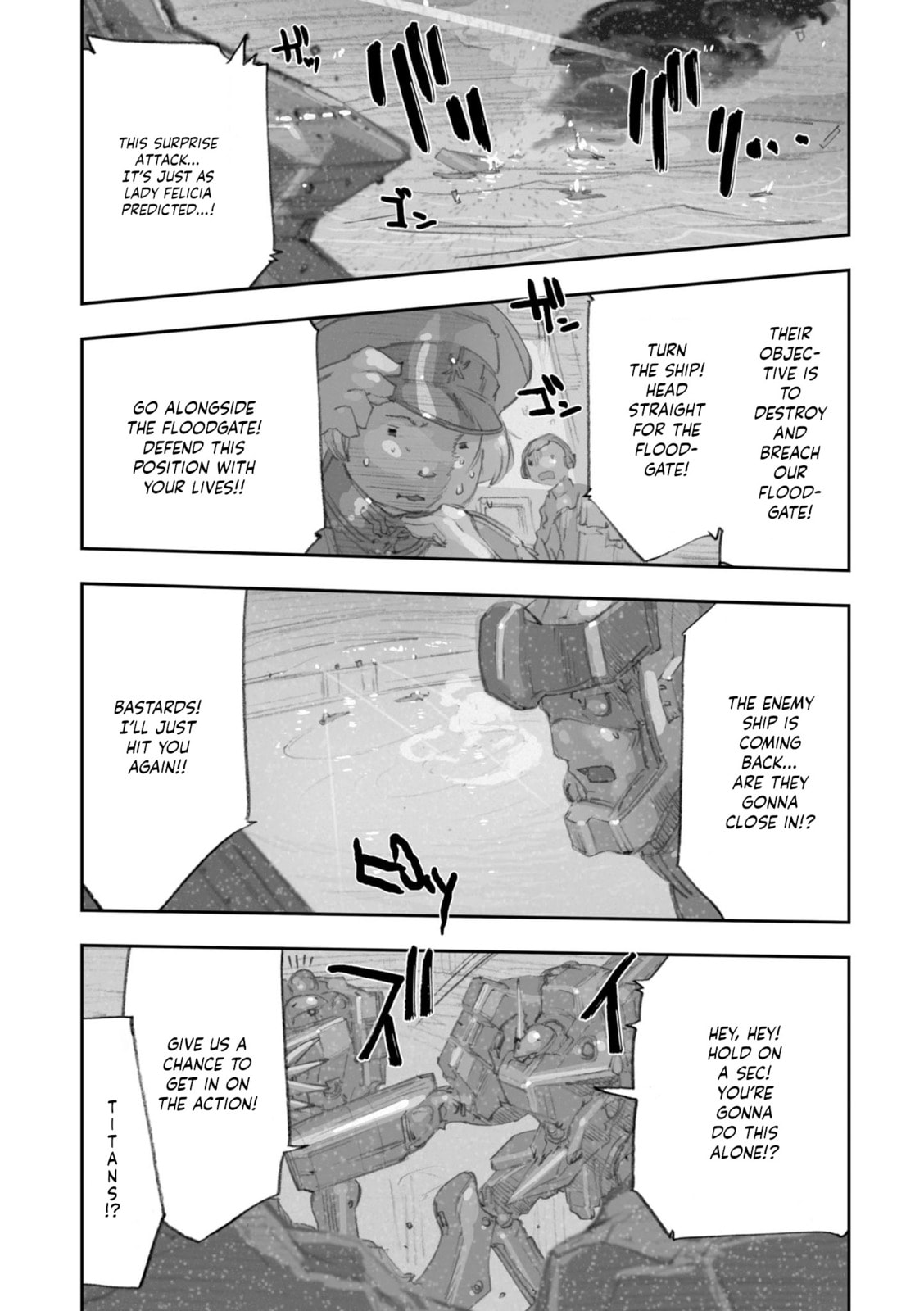 A.O.Z Re-Boot Gundam Inle - Kuro Usagi no Mita Yume Chapter 8 page 91 - 