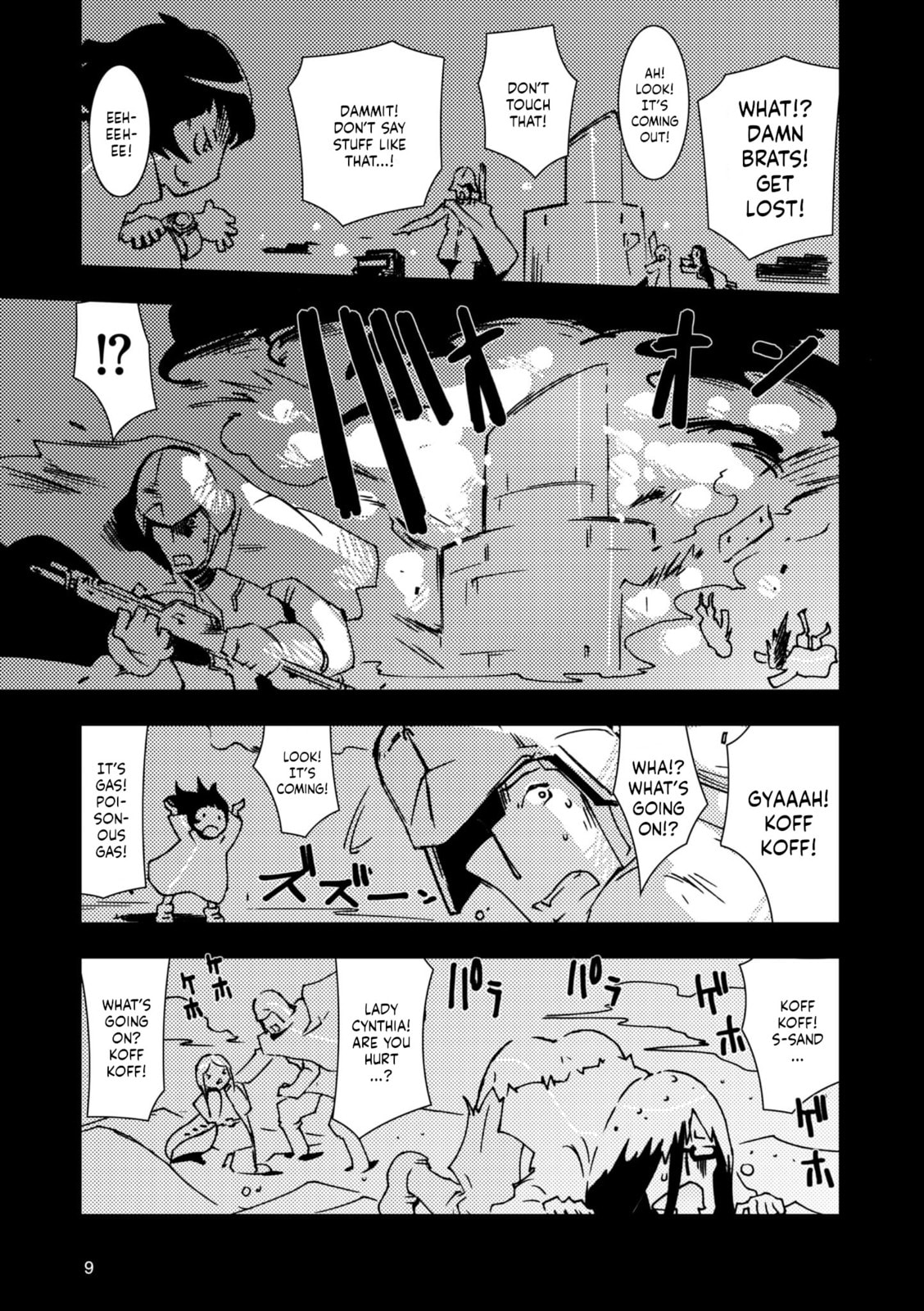 A.O.Z Re-Boot Gundam Inle - Kuro Usagi no Mita Yume Chapter 9 page 11 - 