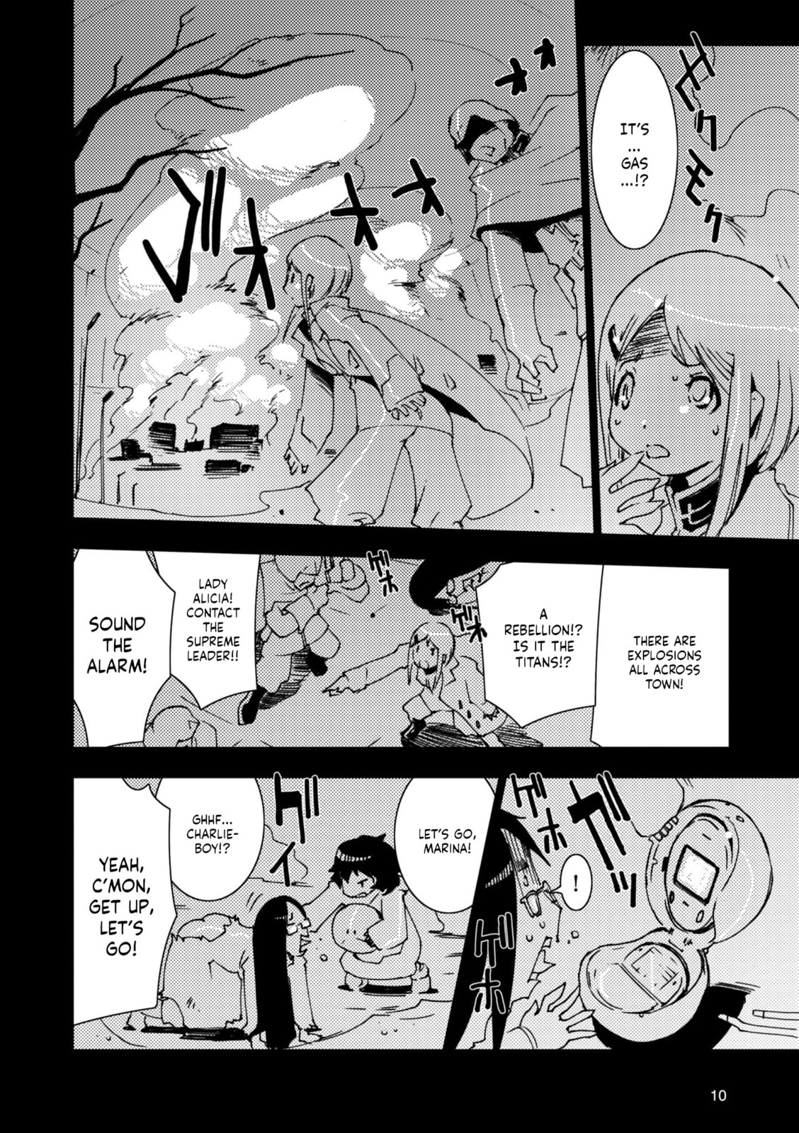 A.O.Z Re-Boot Gundam Inle - Kuro Usagi no Mita Yume Chapter 9 page 12 - 