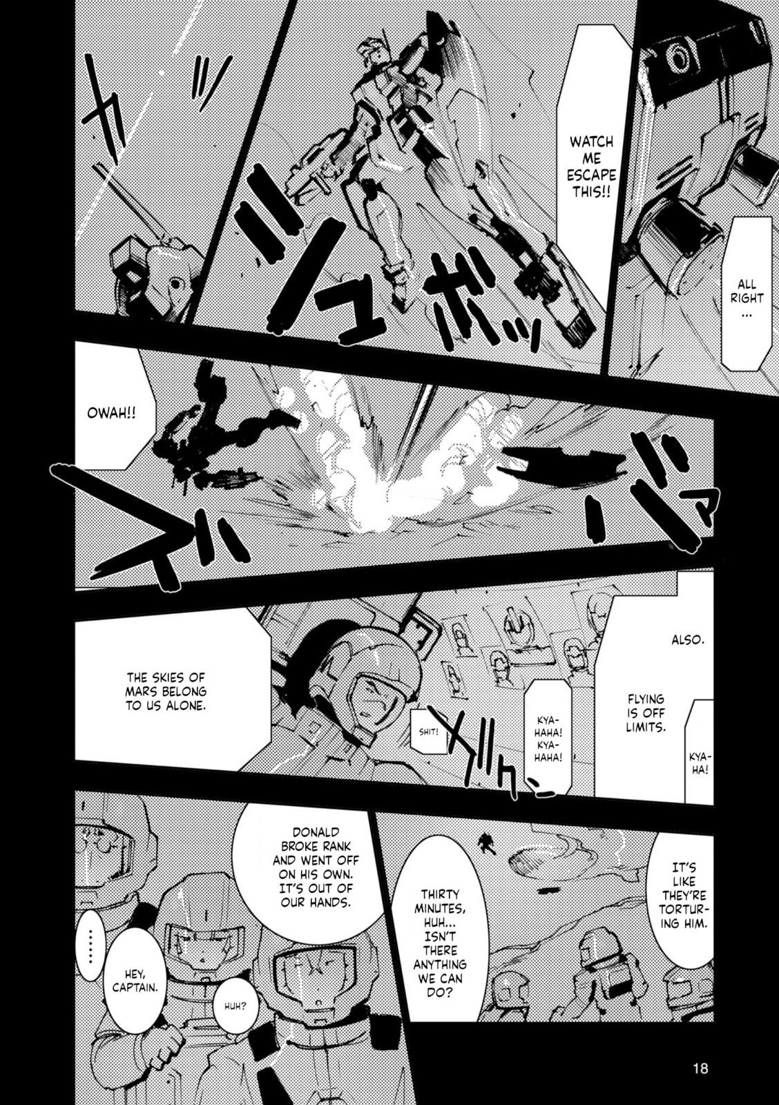 A.O.Z Re-Boot Gundam Inle - Kuro Usagi no Mita Yume Chapter 9 page 20 - 