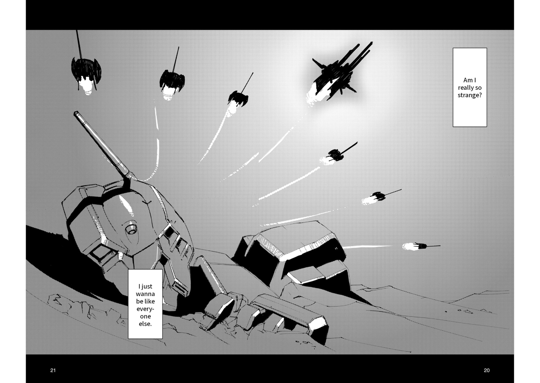 A.O.Z Re-Boot Gundam Inle - Kuro Usagi no Mita Yume Chapter 9 page 22 - 