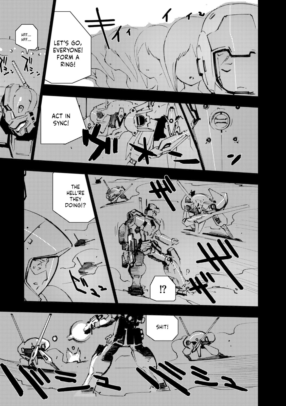 A.O.Z Re-Boot Gundam Inle - Kuro Usagi no Mita Yume Chapter 9 page 28 - 