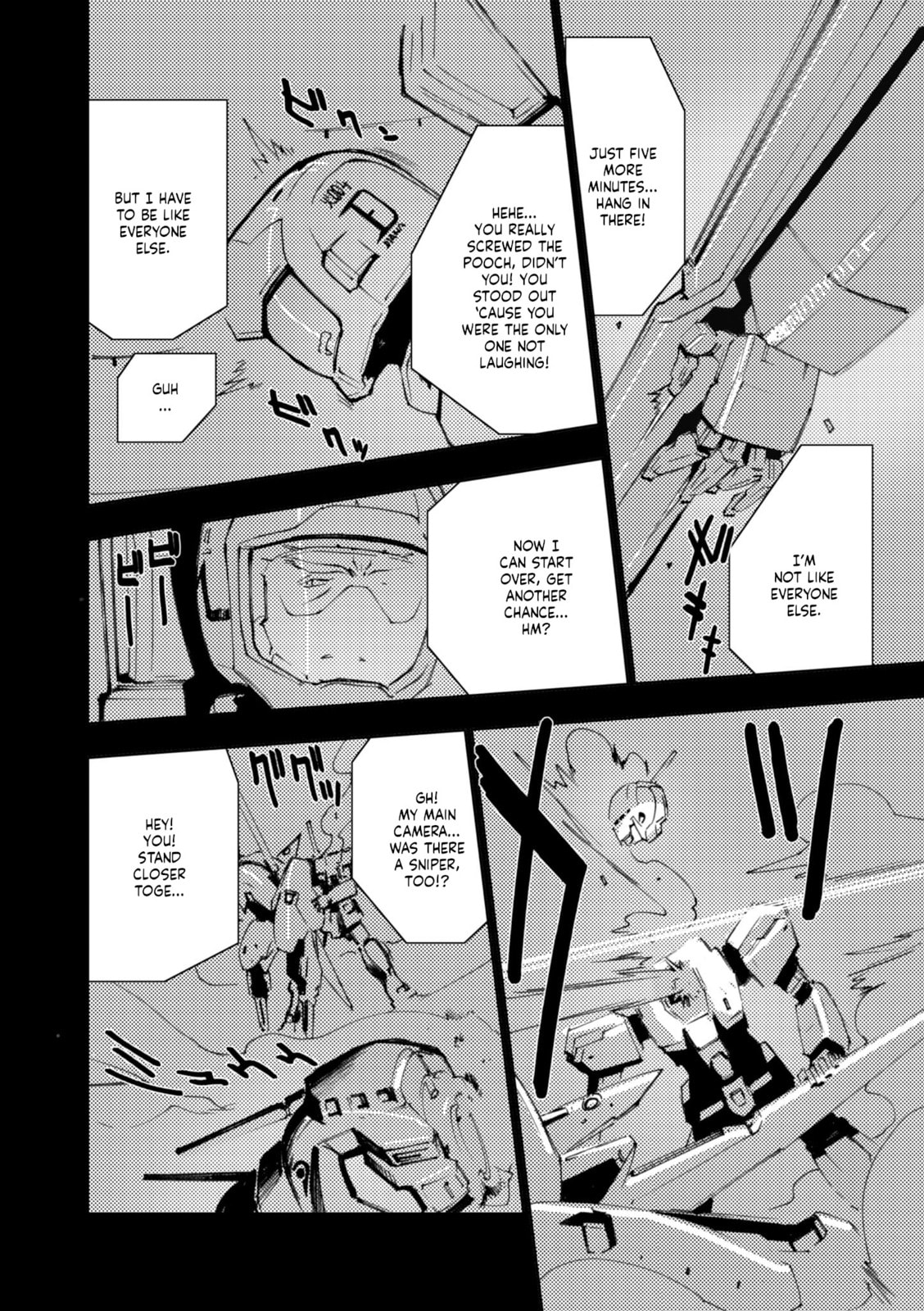A.O.Z Re-Boot Gundam Inle - Kuro Usagi no Mita Yume Chapter 9 page 33 - 