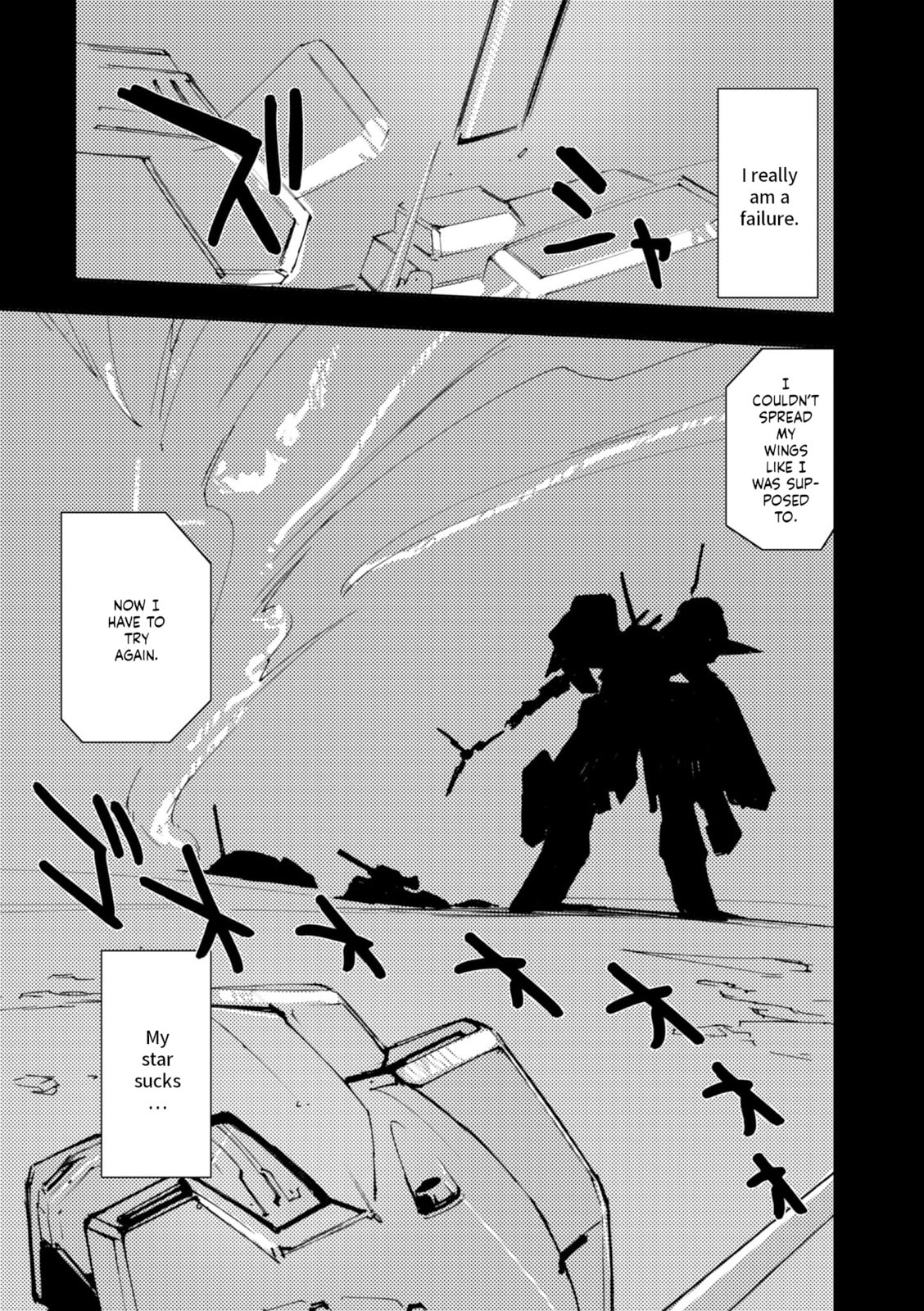 A.O.Z Re-Boot Gundam Inle - Kuro Usagi no Mita Yume Chapter 9 page 36 - 