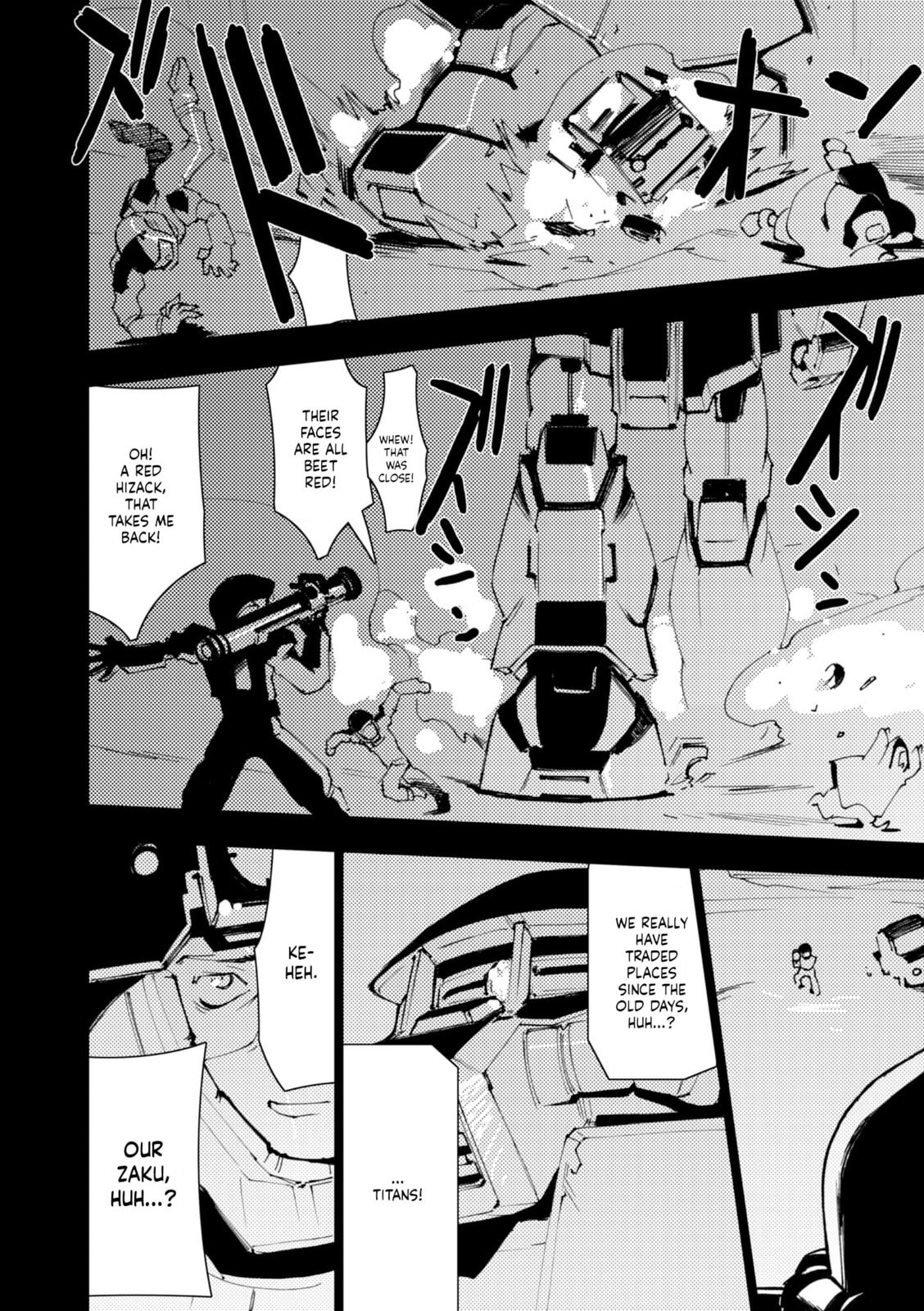 A.O.Z Re-Boot Gundam Inle - Kuro Usagi no Mita Yume Chapter 9 page 38 - 