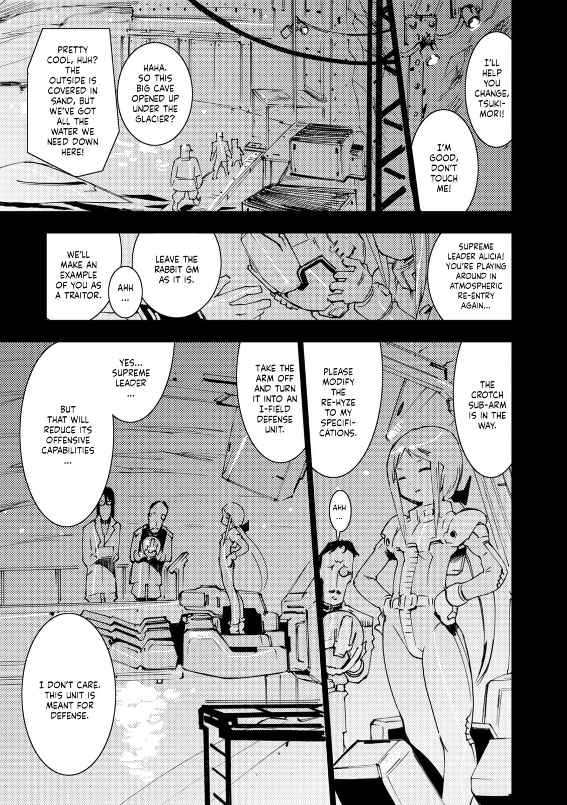 A.O.Z Re-Boot Gundam Inle - Kuro Usagi no Mita Yume Chapter 9 page 41 - 