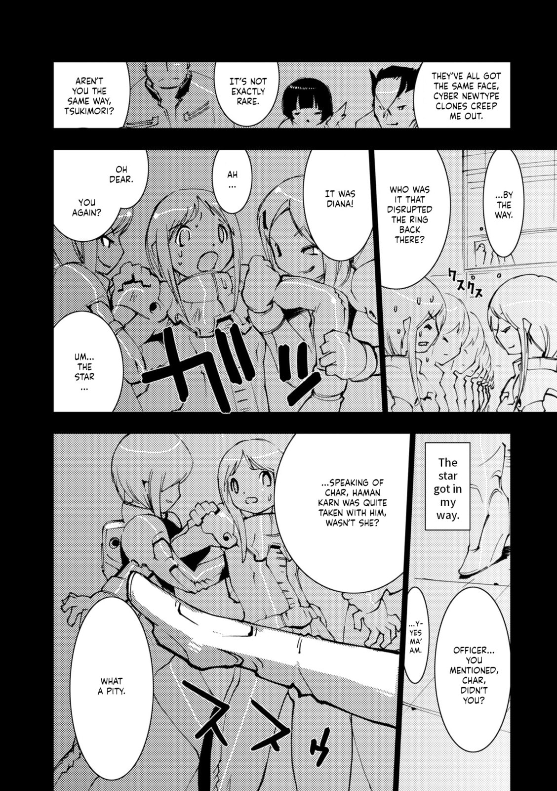 A.O.Z Re-Boot Gundam Inle - Kuro Usagi no Mita Yume Chapter 9 page 46 - 