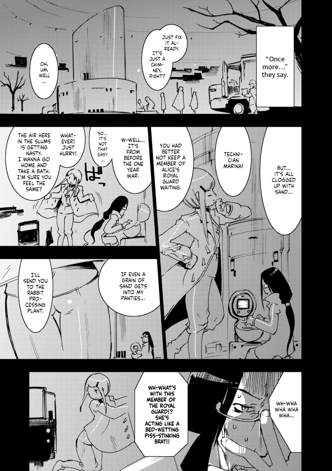 A.O.Z Re-Boot Gundam Inle - Kuro Usagi no Mita Yume Chapter 9 page 9 - 