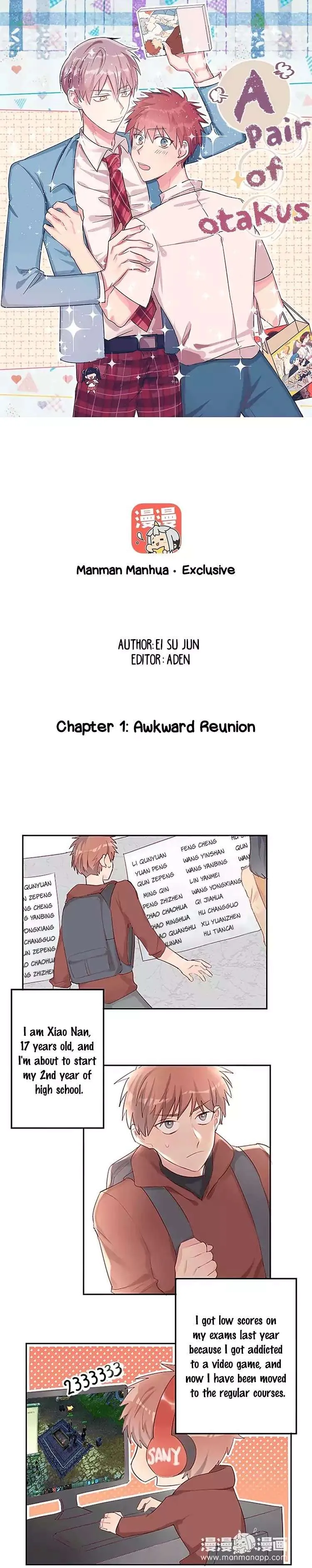 A Pair of Otakus Chapter 1 page 1 - 