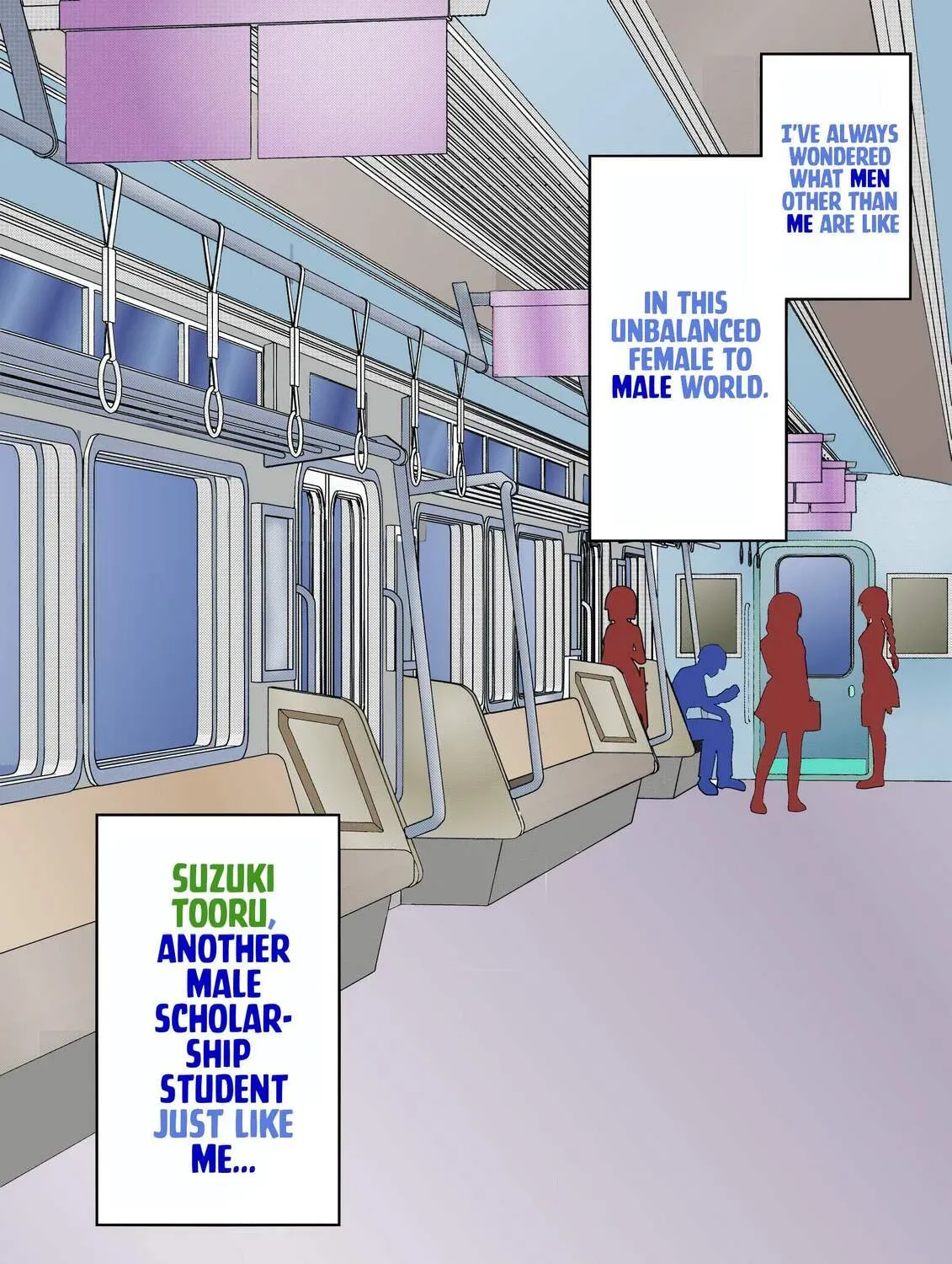 A Parallel World With a 1:39 Male to Female Ratio Is Unexpectedly Normal (Colored) Chapter 2.5 page 1 - 