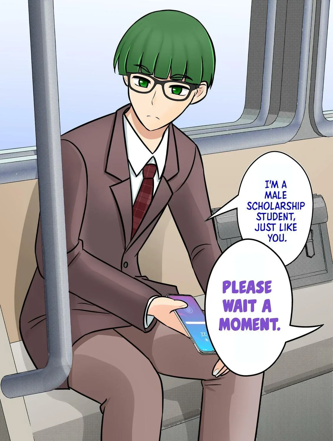 A Parallel World With a 1:39 Male to Female Ratio Is Unexpectedly Normal (Colored) Chapter 2.5 page 9 - 