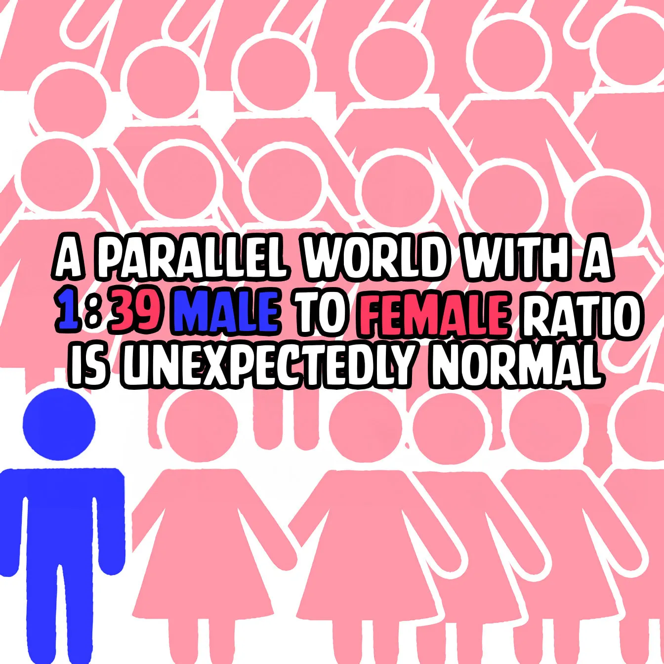 A Parallel World With a 1:39 Male to Female Ratio is Unexpectedly Normal Chapter 1 page 1 - 