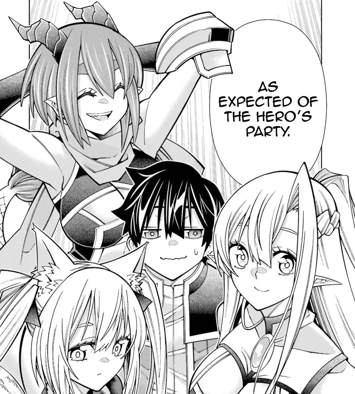 A perpetually F-rank, bottom-tier adventurer with the skill of "interpreter" teams up with the strongest, most beautiful girls of different races, blossoms his talent, and becomes unstoppable. Chapter 1.1 page 5 - 