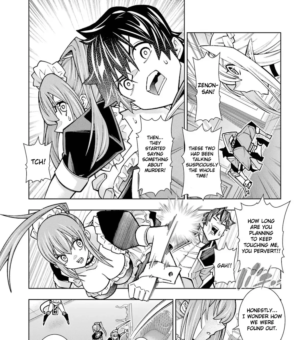 A perpetually F-rank, bottom-tier adventurer with the skill of "interpreter" teams up with the strongest, most beautiful girls of different races, blossoms his talent, and becomes unstoppable. Chapter 1.1 page 43 - 