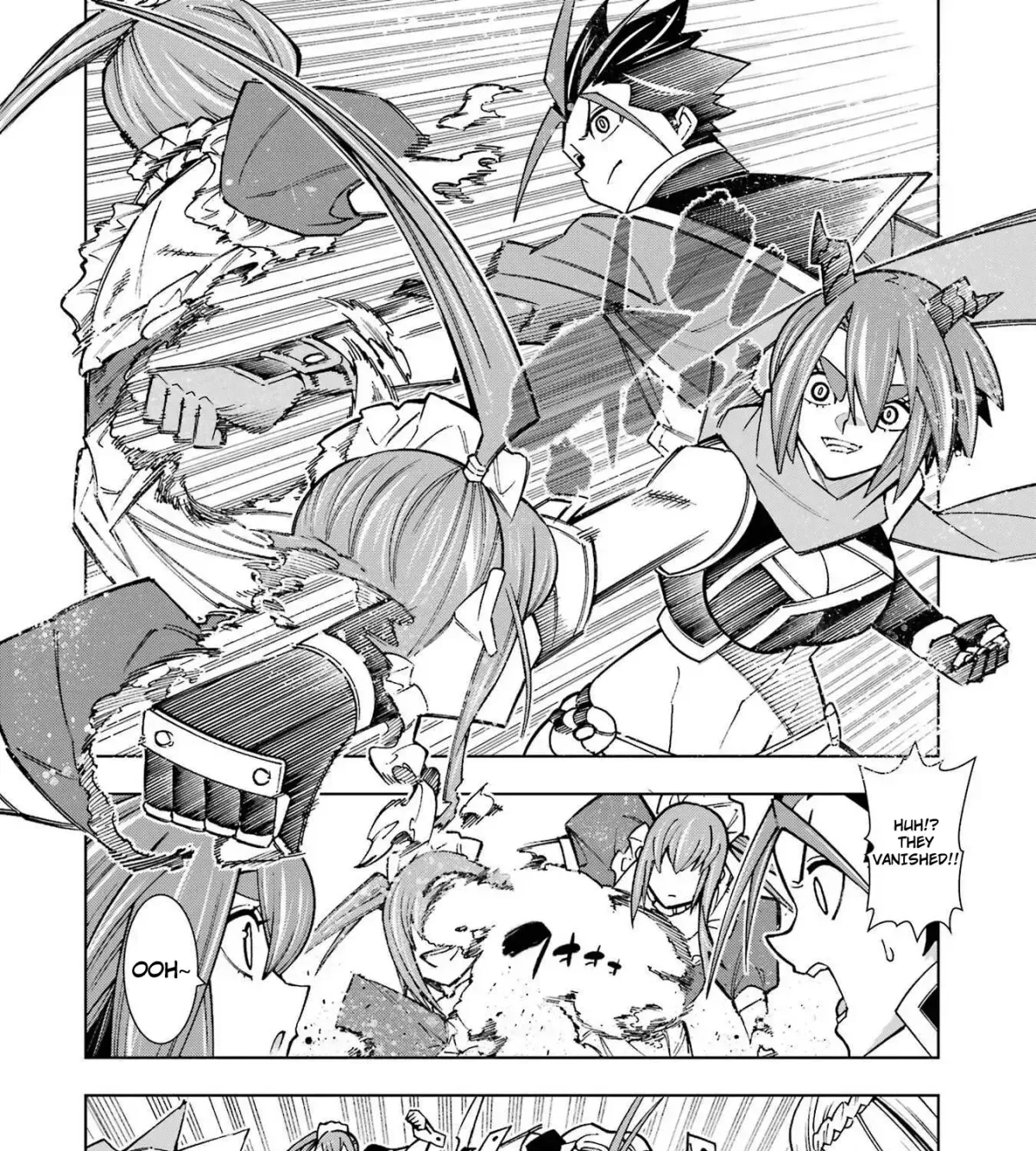 A perpetually F-rank, bottom-tier adventurer with the skill of "interpreter" teams up with the strongest, most beautiful girls of different races, blossoms his talent, and becomes unstoppable. Chapter 1.1 page 55 - 