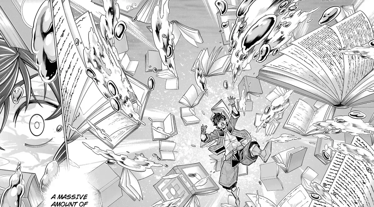 A perpetually F-rank, bottom-tier adventurer with the skill of "interpreter" teams up with the strongest, most beautiful girls of different races, blossoms his talent, and becomes unstoppable. Chapter 1.1 page 71 - 