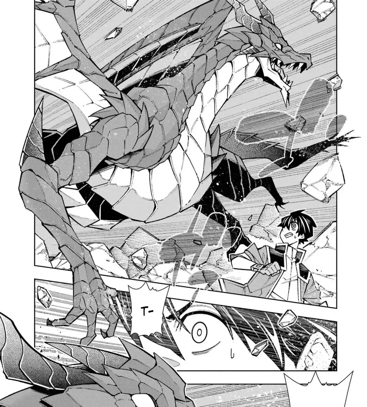 A perpetually F-rank, bottom-tier adventurer with the skill of "interpreter" teams up with the strongest, most beautiful girls of different races, blossoms his talent, and becomes unstoppable. Chapter 1.2 page 23 - 