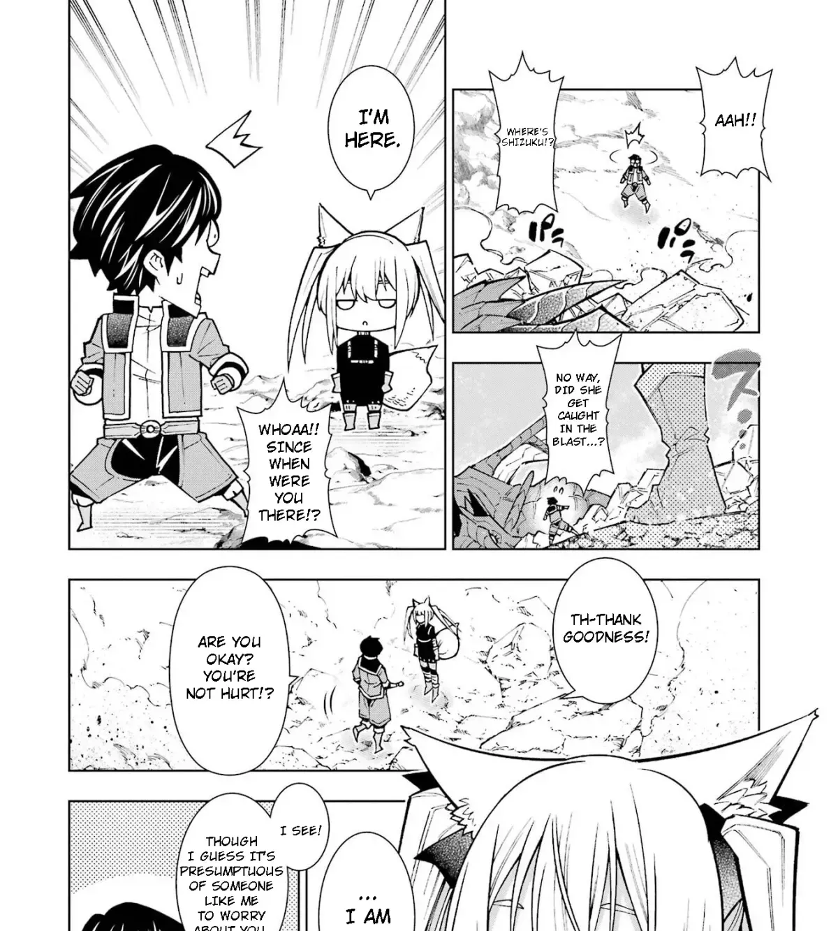 A perpetually F-rank, bottom-tier adventurer with the skill of "interpreter" teams up with the strongest, most beautiful girls of different races, blossoms his talent, and becomes unstoppable. Chapter 1.2 page 41 - 