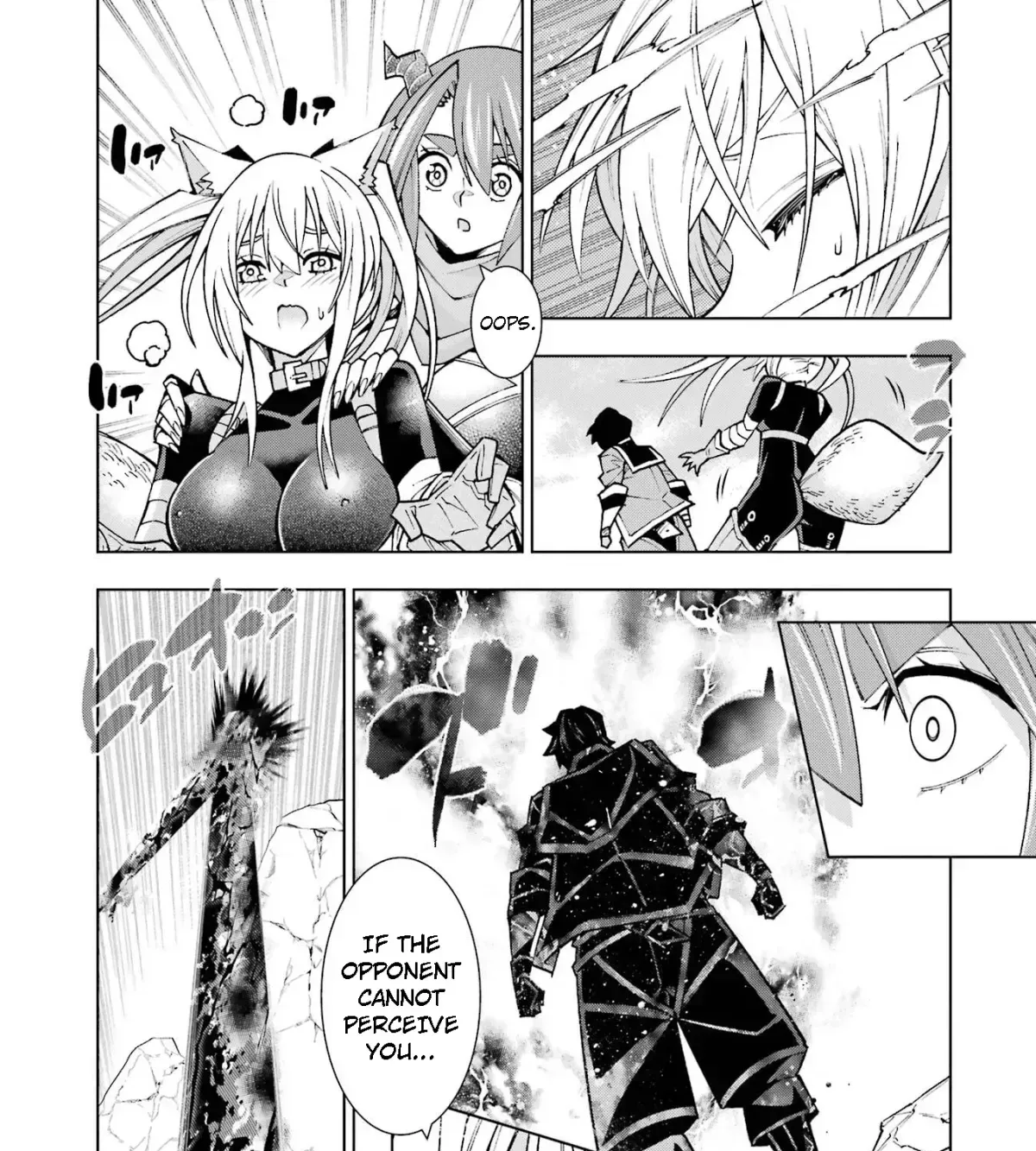 A perpetually F-rank, bottom-tier adventurer with the skill of "interpreter" teams up with the strongest, most beautiful girls of different races, blossoms his talent, and becomes unstoppable. Chapter 1.2 page 59 - 