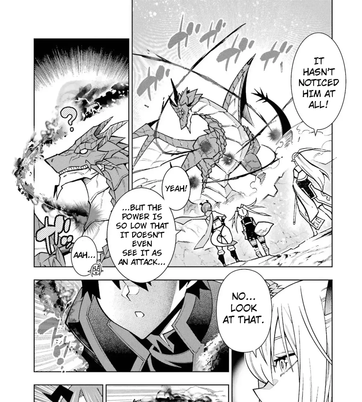 A perpetually F-rank, bottom-tier adventurer with the skill of "interpreter" teams up with the strongest, most beautiful girls of different races, blossoms his talent, and becomes unstoppable. Chapter 1.2 page 63 - 